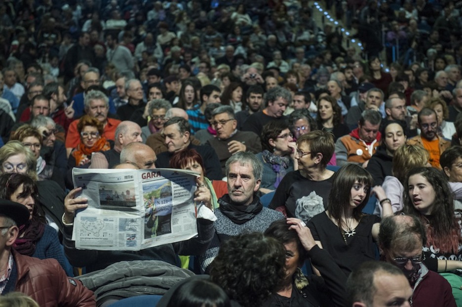 Kursaaleko areto handia bete egin da. Arnaldo Otegi. (Jagoba MANTEROLA/ARGAZKI PRESS)