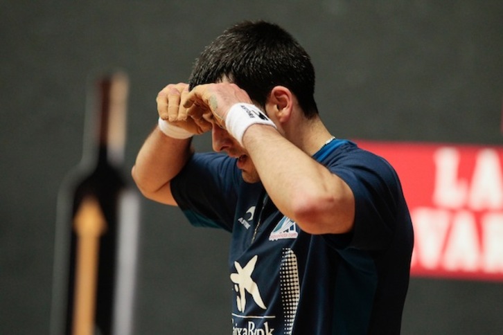 Oso hurbil izan du garaipena Joseba Ezkurdiak. (Aritz LOIOLA / ARGAZKI PRESS)