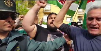 Momento en que Cañamero es detenido.