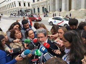 Adolfo Barrena (IU) ha valorado los resultados de la consulta interna. (@iunida)