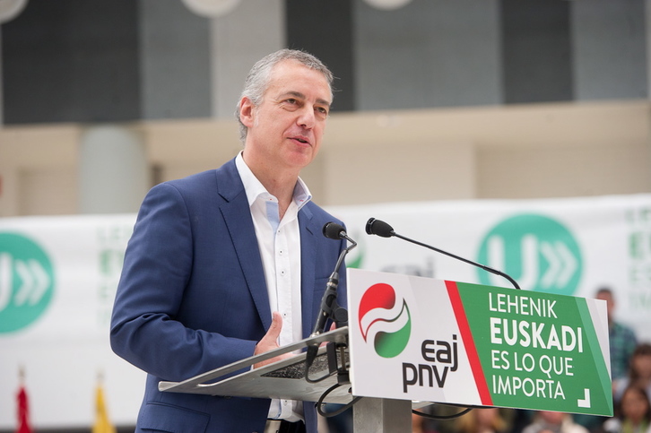 Urkullu, en una imagen de archivo. (Raul BOGAJO / ARGAZKI PRESS)