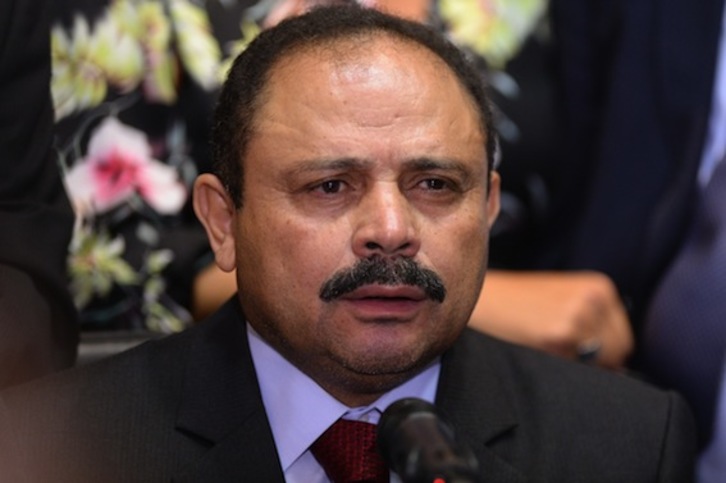 Waldir Maranhao, presidente interino de la Cámara Baja brasilena. (Andressa ANHOLETE/AFP)