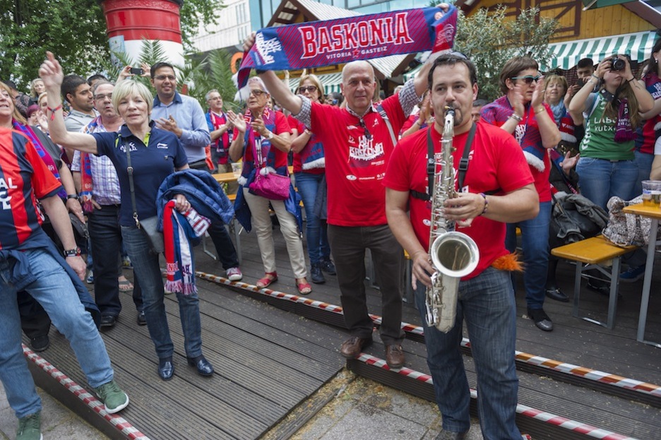 Ese saxo dándolo todo. (Juanan RUIZ / ARGAZKI PRESS)