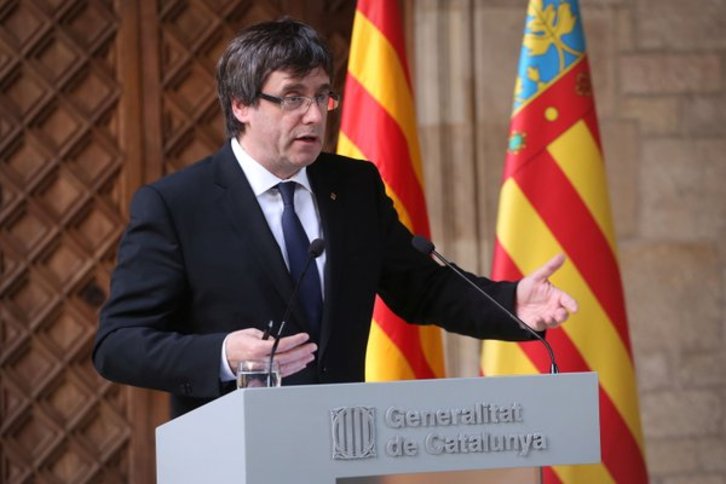 Carles Puigdemont, president de Catalunya. (@Govern)