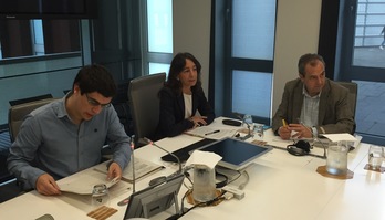 Comparecencia de Marisol Garmendia ante las Juntas Generales de Gipuzkoa. (NAIZ)