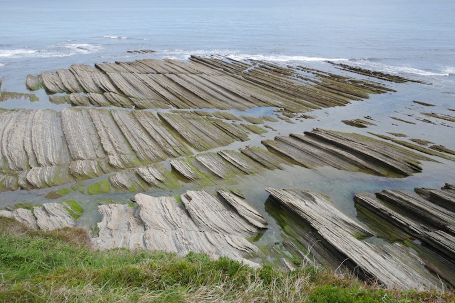 Flyscha Mendatan, Deba-Zumaia artean. (Gotzon ARANBURU)