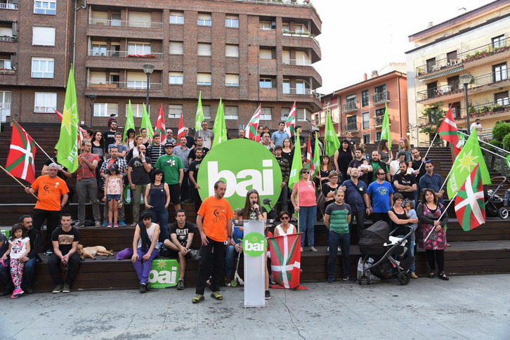 Urretxun 11 arrazoi eman dituzte Euskal Estatuari baietz esateko. (ARGAZKI PRESS)