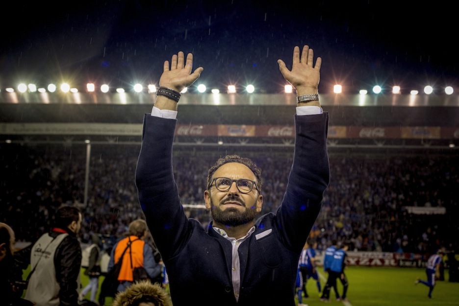 Pepe Bordalás, el técnico que ha firmado el ascenso. (Jaizki FONTENEDA / ARGAZKI PRESS)