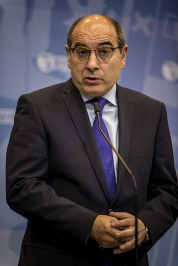 El consejero Jon Darpón, en una imagen de archivo. (Jaizki FONTANEDA/ARGAZKI PRESS)