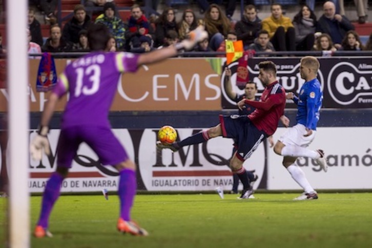 Kodro podría ser una de las novedades de Martín para Oviedo. (Iñigo URIZ/ARGAZKI PRESS)