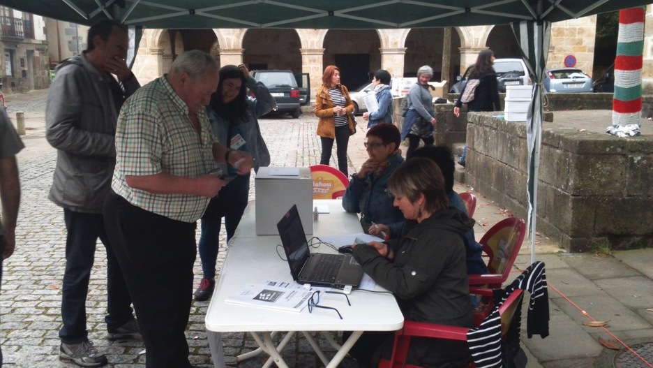 Aramaion lehen botoak. (@eraindebagoiena) Aramaion lehen botoak. (@eraindebagoiena)