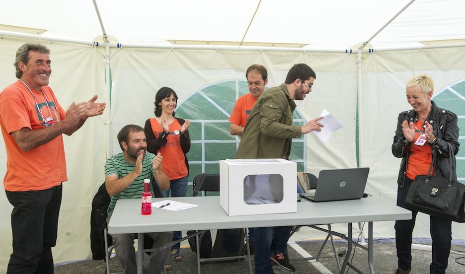La alegría también presente. (Marisol RAMIREZ / ARGAZKI PRESS) La alegría también presente. (Marisol RAMIREZ / ARGAZKI PRESS)