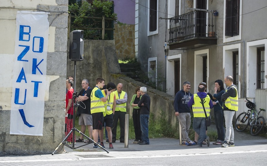 Lugar de votación en Ataun. (Jon URBE / ARGAZKI PRESS) Lugar de votación en Ataun. (Jon URBE / ARGAZKI PRESS)