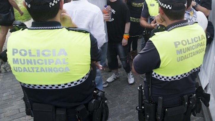 EH Bildu aboga por una Policía Municipal de Iruñea de proximidad.(Iñigo URIZ/ARGAZKI PRESS)