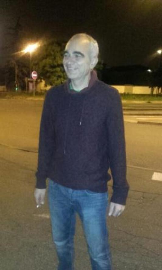 Enrike Lopez espetxetik irten berri. (Etxerat Elkartea)