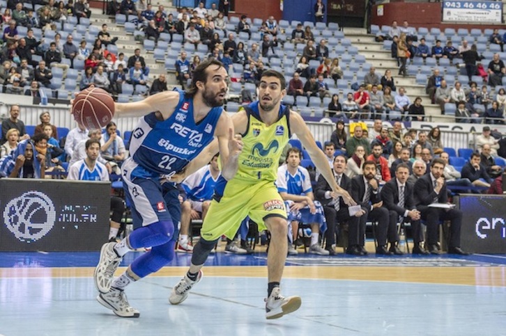 GBC y Estudiantes se enfrentaron en Illunbe en la última jornada. (Gorka RUBIO / ARGAZKI PRESS)