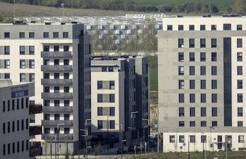 Se reduce el precio del alquiler de la vivienda protegida. (Jagoba MANTEROLA)