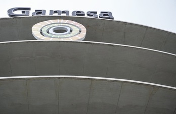 Planta de Gamesa en Sarriguren, Nafarroa. (Jagoba MANTEROLA / ARGAZKI PRESS)