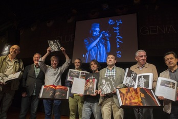 ‘Jazzaldia 50’ liburuaren aurkezpena. (Juan Carlos RUIZ/ARGAZKI PRESS)