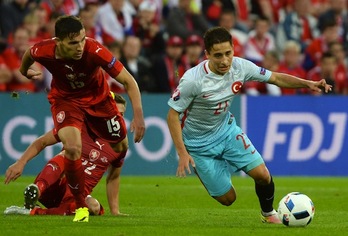 Emre Mor ha sido el alma de los turcos. (Denis CHARLET/AFP)