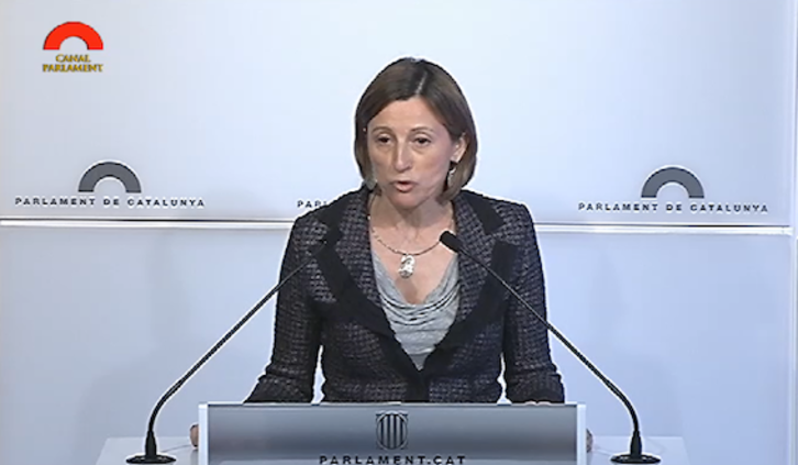 Carme Forcadell, en una imagen de archivo.