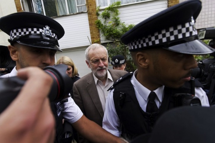 Jeremy Corbyn, líder de la formación laborista. (Justin TALLIS/AFP)