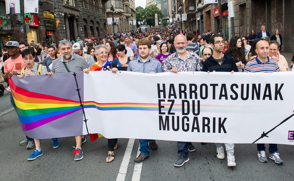 El orgullo no tiene límites. (ARGAZKI PRESS) El orgullo no tiene límites. (ARGAZKI PRESS)