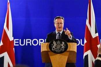 El primer ministro británico, David Cameron. (Philippe HUGUEN/AFP)