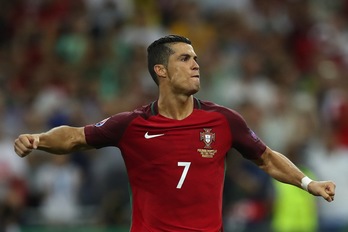 La selección portuguesa de Cristiano Ronaldo se ha clasificado para semifinales. (Valery HACHE / AFP)