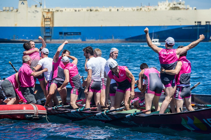 San Juanek garaipen estua lortu du Zierbenan. (ARGAZKI PRESS)