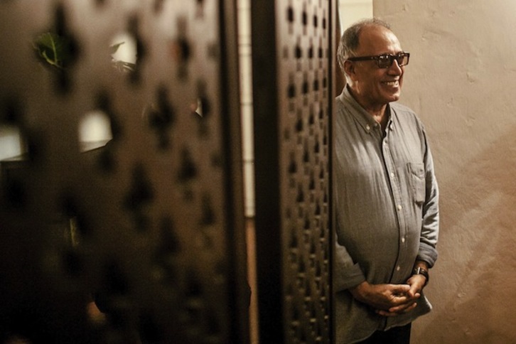 Abbas Kiarostami, en una imagen de archivo. (Joaquín SARMIENTO / AFP)