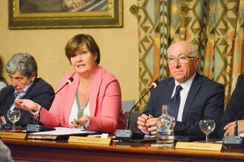 Sylvie Durruty, première adjointe au maire de Bayonne. © Isabelle Miquelestorena