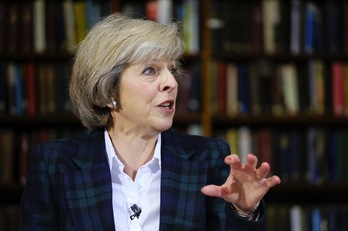Theresa May ha sido la más apoyada en la primera votación. (FRANTZESCO KANGARIS / AFP)