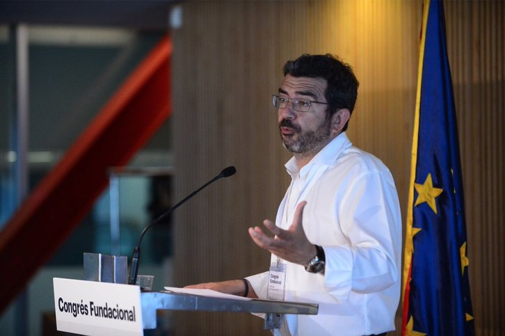 Francesc Sánchez, miembro del comité organizador del Congreso Fundacional. (@ConvergenciaCAT)