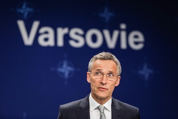 El secretario general de la OTAN, Jens Stoltenberg. (Wojtek RADWANSKI/AFP)
