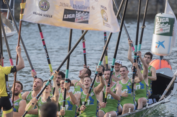 Jokatu diren lau jardunaldietatik hirutan izan da garaile Hondarribia. (Andoni CANELLADA/ARGAZKI PRESS)