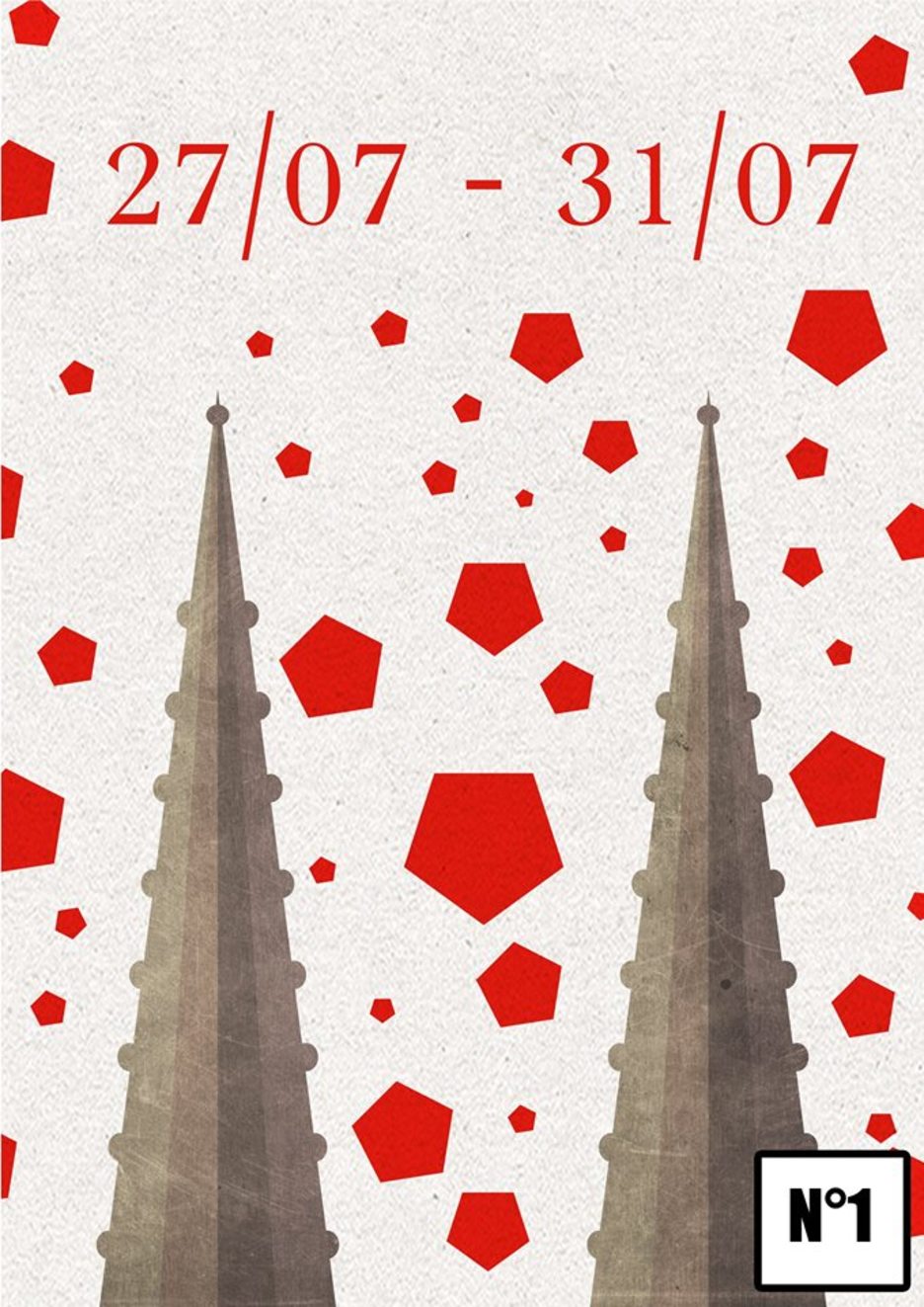 Affiche alternative fête de Bayonne 1