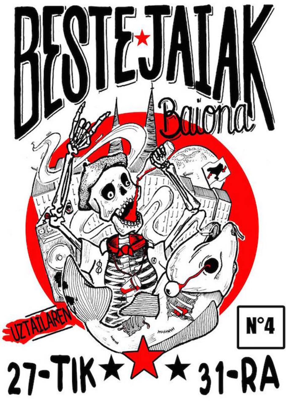 Affiche alternative fête de Bayonne 4