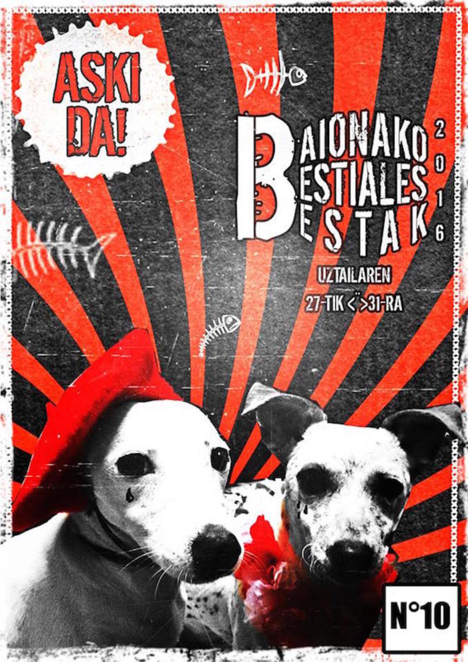 Affiche alternative fête de Bayonne 10
