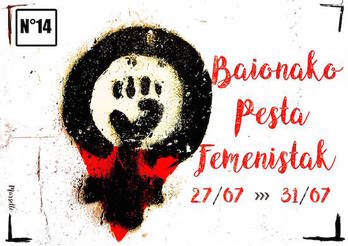 Affiche alternative fêtes de Bayonne 14