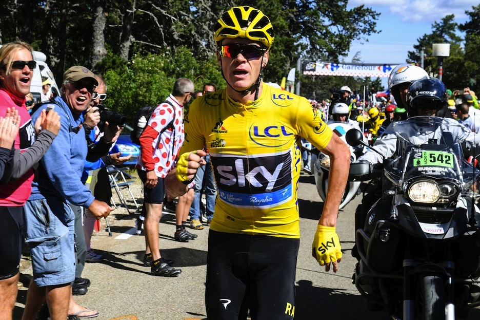 Hanketako minak ez zion hobera eginen lasterkaldiarekin. (Stephane MANTEY / AFP)