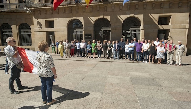 Concentración convocada por el Gobierno de Nafarroa. (NAVARRA.ES)