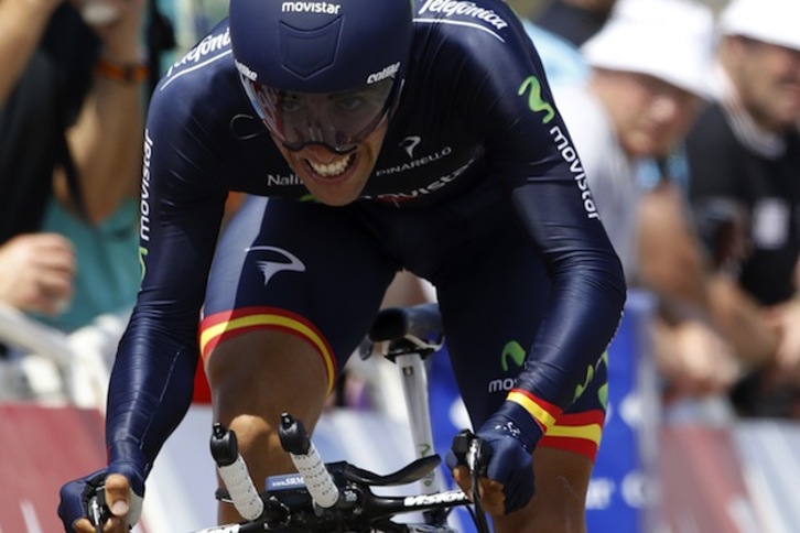 Jonathan Castroviejo correrá la crono y la prueba en línea. (PASCAL GUYOT / AFP) 