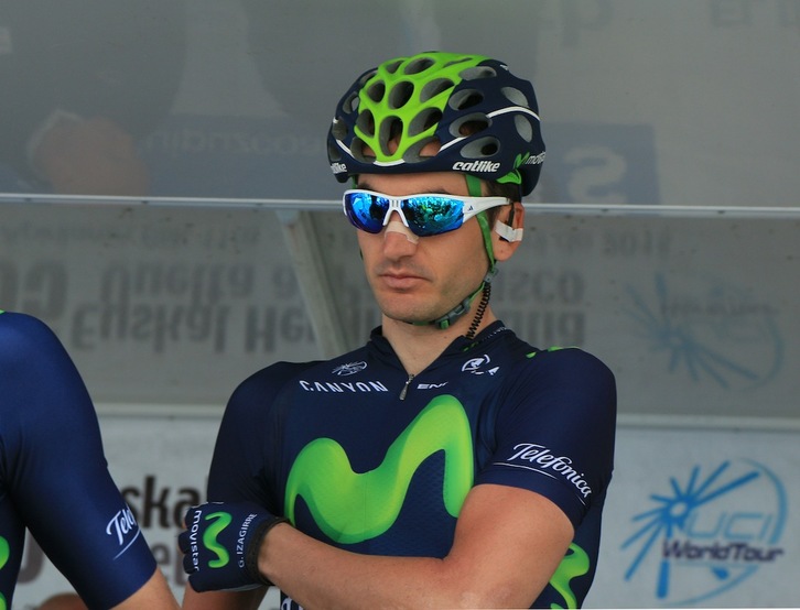 Gorka Izagirre, Euskal Herriko Itzulian. (Gotzon ARANBURU / ARGAZKI PRESS)