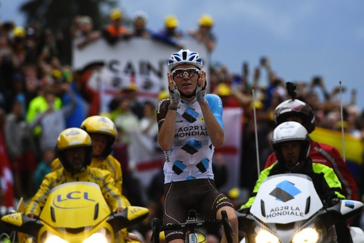 Bardet ha ganado a los pies del Mont Blanc. (Lionel BONAVENTURE / AFP)