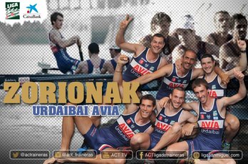 Urdaibai nagusitu da Boiron. (@actraineras)