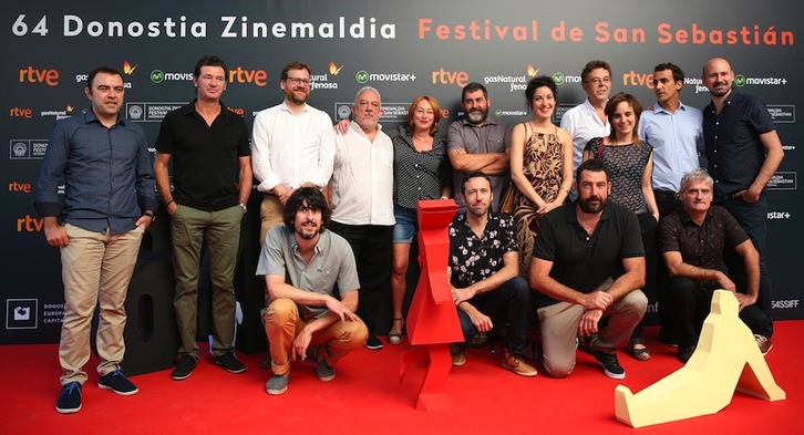 La presentación de Zinemaldia ha tenido lugar en Madrid. (J.DANAE/ARGAZKI PRESS)
