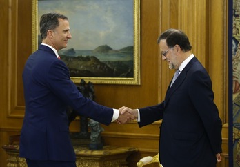 Mariano Rajoy ha aceptado presentarse a la investidura. (Angel DIAZ / AFP)