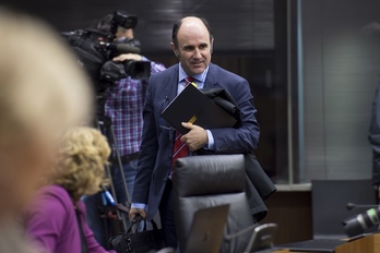 El vicepresidente económico, Manu Ayerdi. (Iñigo URIZ)