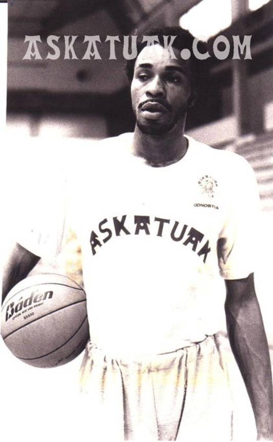 Jeelani, en su época de jugador del Askatuak de Donostia. (ASKATUAK.COM)